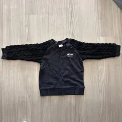 petit mainスヌーピー刺繍グレー トレーナー 90cm