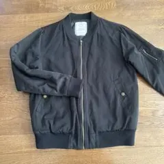 CHIME ブラック MA-1ジャケット