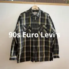 【レア出品】1990s Euro Levi's ネルシャツ
