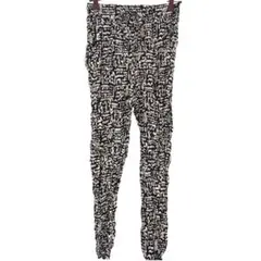 総柄 イージーパンツ コットン 裾ゴム ゆるXL〜XXL 訳あり