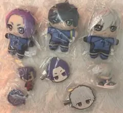 ブルーロック ぬいぐるみマスコット ヘアクリップ おねむたん 等 玲王 凛 凪