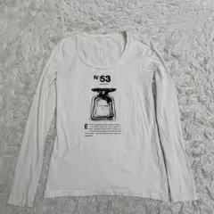 EPOCA エポカ 日本製 No.53 プリント 長袖カットソー オフホワイトのサムネイル