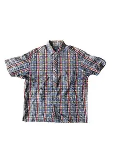 【希少】90s USA製 OLD STUSSY 紺タグ チェックシャツ