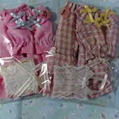 リカちゃん洋服2点セット ピンク系のサムネイル