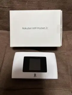 【モバイルルーター】Rakuten WiFi Pocket 2C ホワイト