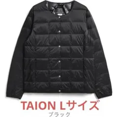 TAION（タイオン）インナーダウンジャケット レディース　Lサイズ