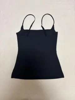plage プラージュmiddle top インナー ブラトップ ブラキャミ 黒