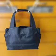 Kitamura 型押しロゴ 本革 A4 トートバッグ ブラック 肩がけ | Mercari