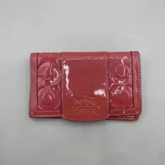 コーチ COACH ペンシルケース レザー カードケース ポピーシリーズ 