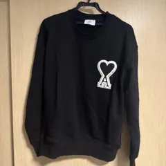 Ami Paris ハートロゴ スウェット ブラックのサムネイル