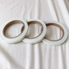 발광 테이프, 인광 테이프, 3팩, 너비 1cm x 길이, 10m, 형광 테이프