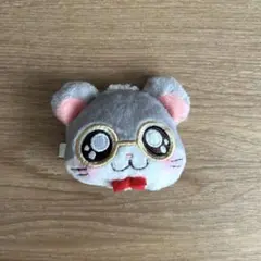 とっとこハム太郎 ハムちゃんずぬいぐるみヘアクリップ メガネくん 新品のサムネイル