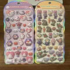 ディズニー コットンパフィーシール ズートピア　ベイマックス