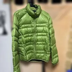 る*な様 00s oldUNIQLOダウンジャケット緑 S 短丈 モンベル 似 - メルカリ