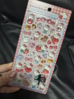 正規品ハローキティ ボンボンドロップシールセット