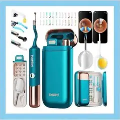 耳かき カメラ付き 3.1mm極細レンズ 2K高精細 収納ケース付き 耳掃除