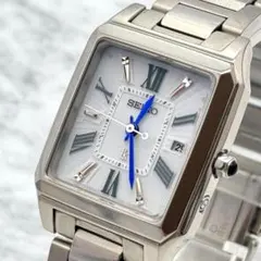 SEIKO 極美品　稼働　ルキア　電波ソーラー　レディース　腕時計　スクエアのサムネイル
