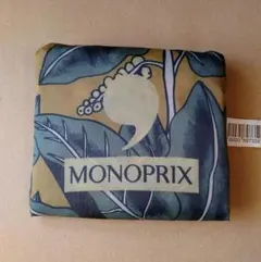 MONOPRIX モノプリ☆パリ☆エコバッグ・ボタニカル柄すずらんのサムネイル