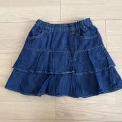 a.v.v デニムフリルスカート 130