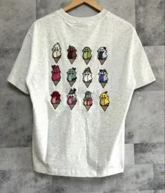 新品　GRAF&WU グラフアンドウー 半袖 刺繍 Tシャツ オフホワイト　Mのサムネイル