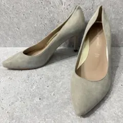 【美品】MODE ET JACOMO ポインテッドトゥ スエード パンプス