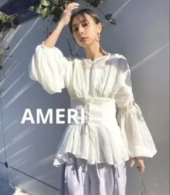 Ameri MEDI RELAXING ELEGANT BLOUSEのサムネイル