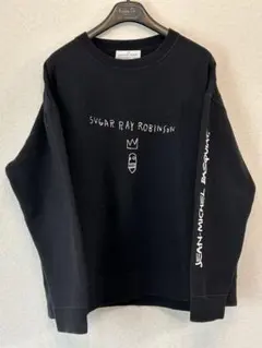 売り切り✨ライトオン✨ジャンミシェルバスキア✨バスキア✨トレーナー黒　Mのサムネイル