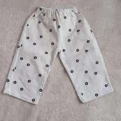 mir.. x hichon NARANJA　しまむら　ロングパンツ　ホワイト