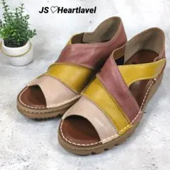 JS♡Heartlavel ジェイエスハートレーベル厚底サンダル 23.5cmのサムネイル