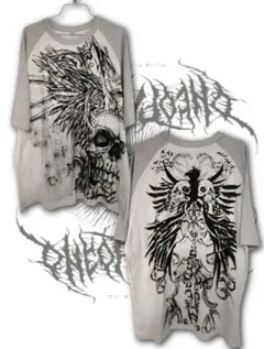 【即購入 可】リメイク ペイント Tシャツ