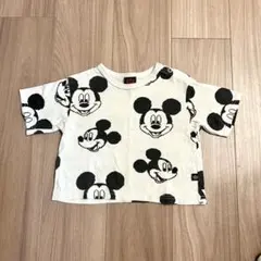 ベビードール　ミッキー半袖Tシャツ80