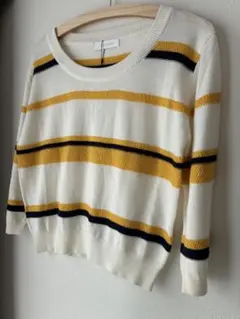 CECIL McBEE ボーダー ニット M 新品タグ付