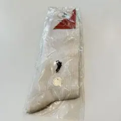 新品未使用　WESTERN POLO TEXAS メンズ靴下白25-27 日本製