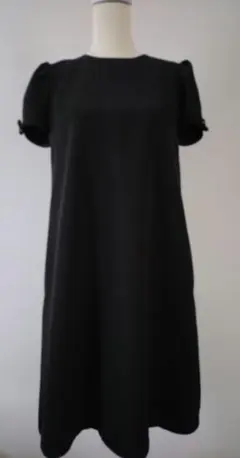 7291.【美品】FOXEY NEW YORK バックリボン ジップ ワンピース - メルカリ