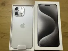 美品★iPhone15pro max512GB★ホワイト★