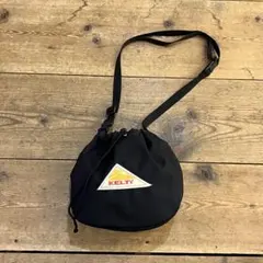 ケルティ 巾着ショルダーバッグ ブラック KELTY