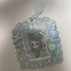 TWICE アクリルキーホルダー ハートデザイン ミナ