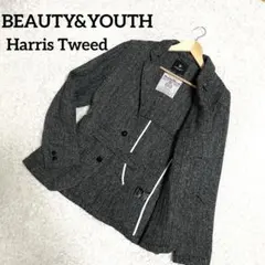 ハリスツイード テーラードジャケット