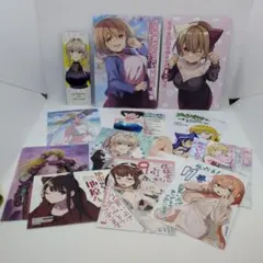 コミック購入特典　リーフレット、イラストカード、ポストカード、クリアファイルなど