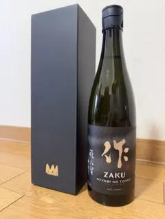 作 ZAKU 雅乃智 中取り　純米大吟醸　日本酒 750ml
