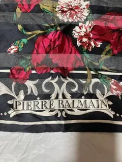 pierre balmain/ピエールバルマン ユリ柄スカーフ pierre balmain/ピエールバルマン ユリ柄スカーフ - メルカリ