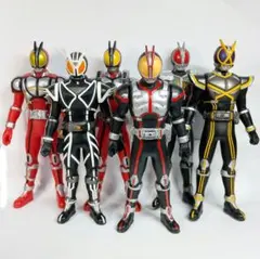 仮面ライダー555 ファイズ デルタ ブラスターフォーム ソフビ 3体
