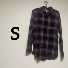 ❤️フランネルシャツ 長袖 メンズ　Sサイズ