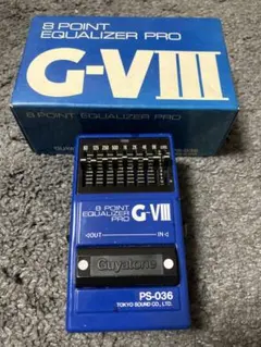 Guyatone G-VIII 8ポイントイコライザー PS-036 157：Guyatone G-Ⅷ 8ポイントイコライザー PS-036 ジャンク - メルカリ