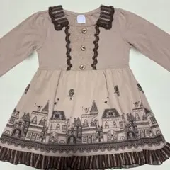 axes femme kids 長袖ワンピース　120cm