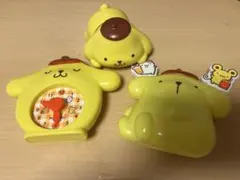 未使用 マクドナルド ポムポムプリン 3点セット ハッピーセット