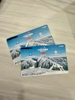 石打丸山スキー場 リフト1日券（1 Day Pass）2枚セット