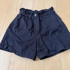 GU キッズ ハーフパンツ 140cm ブラック