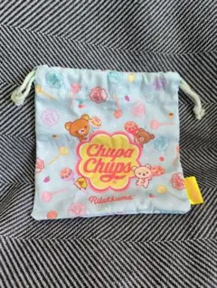 【チュッパチャプス×リラックマ】▷ガチャガチャ.巾着