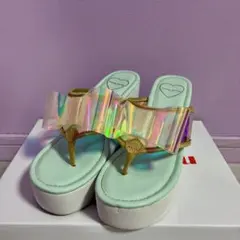 merry jenny 厚底ビーチサンダル Lサイズのサムネイル